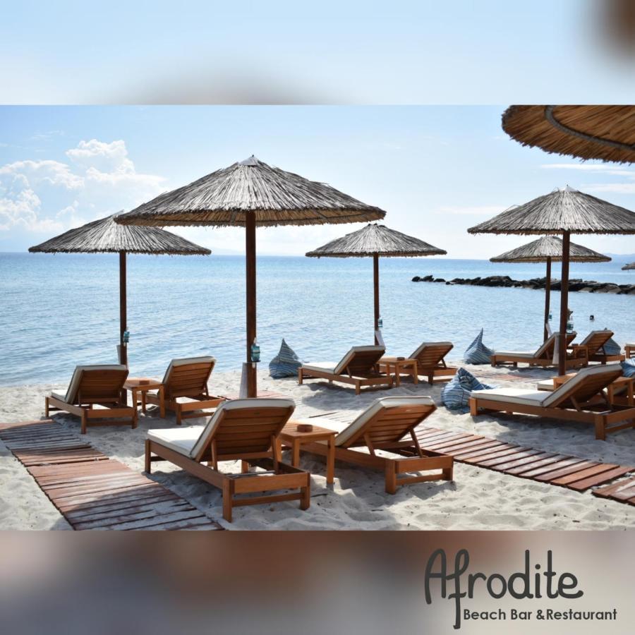 Afrodite Seaside Rooms Kallithea  Luaran gambar