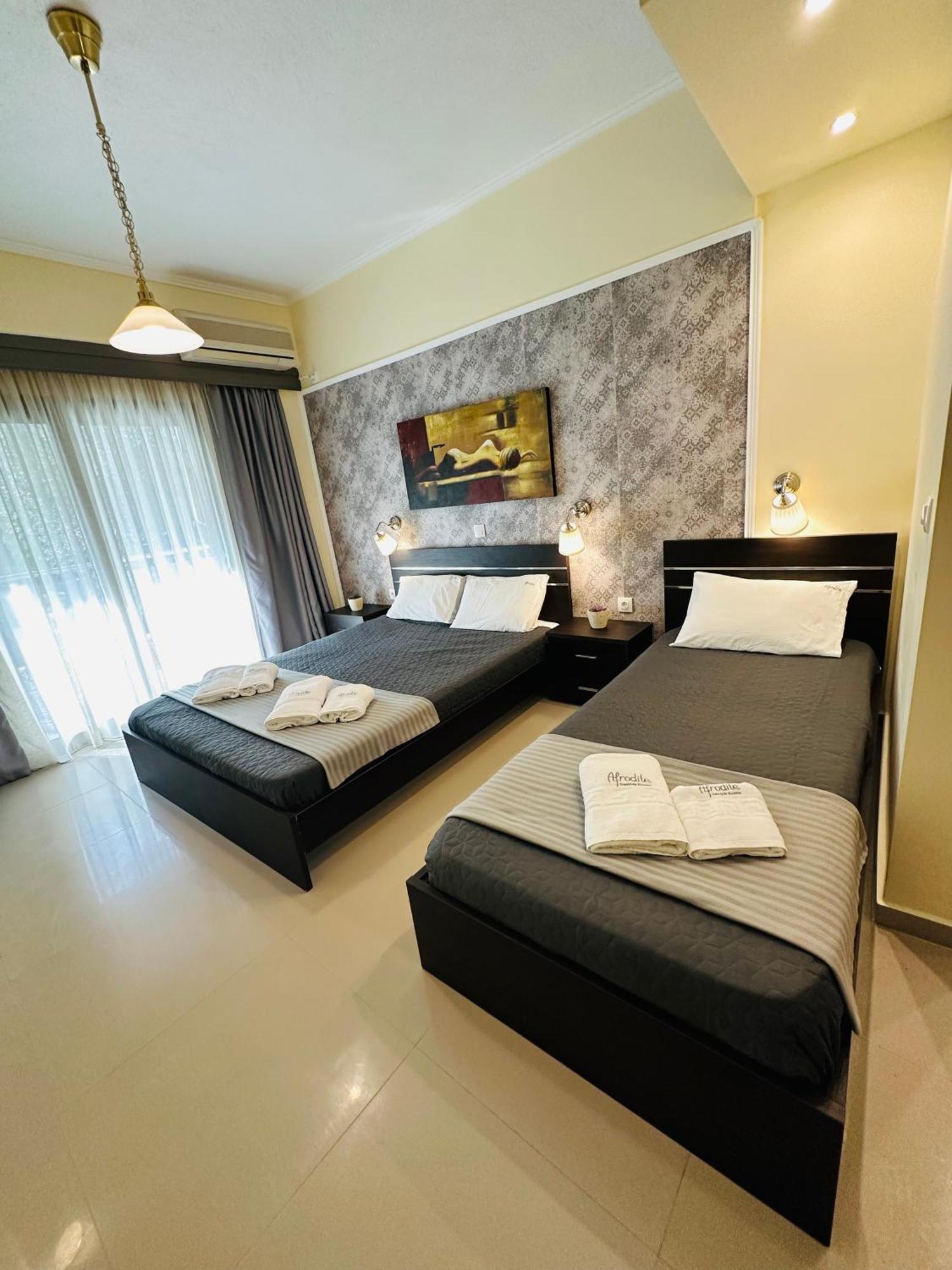 Afrodite Seaside Rooms Kallithea  Luaran gambar